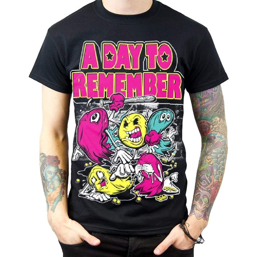 A Day To Remember Tee Shirts Fashion Printed A Day To Remember Short Sleeve Mens Funny T-Shirt | A